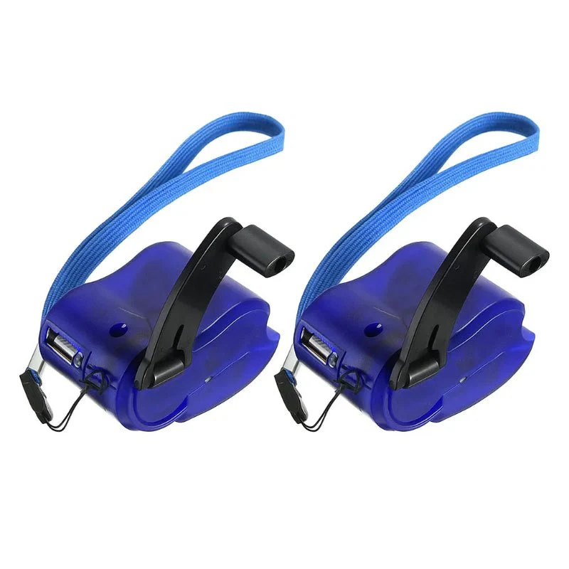 CRANKCHARGE – Portable Hand Crank Emergency Charger with USB & LED - Image 20