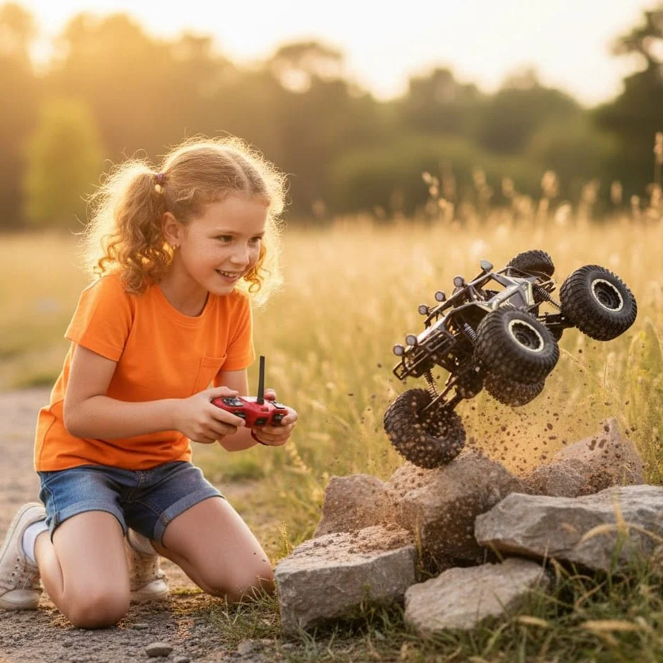 CRAWLMASTER – Large 4x4 Remote Control Rock Crawler for Children & Adults - Image 6