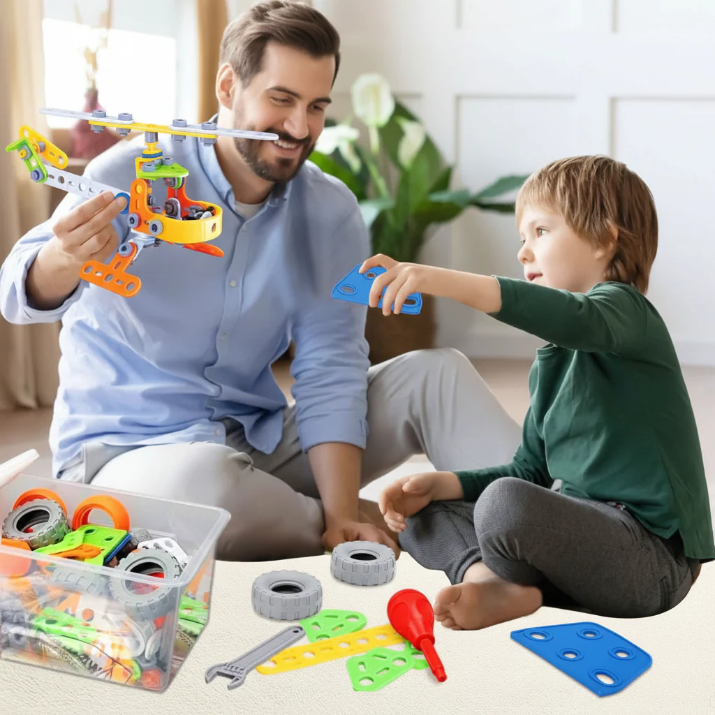 Creative Construction Set for Kids - Encourages imagination & problem-solving skills - Image 3