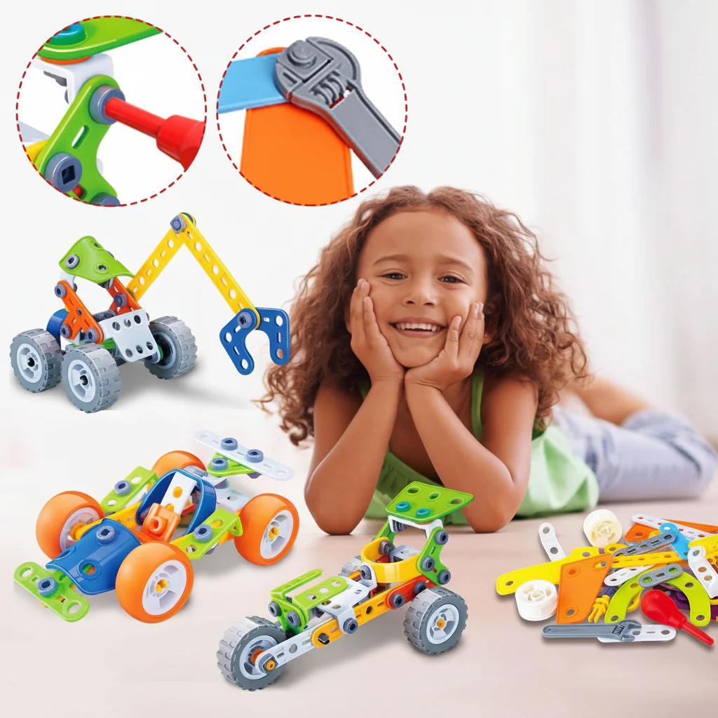 Creative Construction Set for Kids - Encourages imagination & problem-solving skills - Image 4