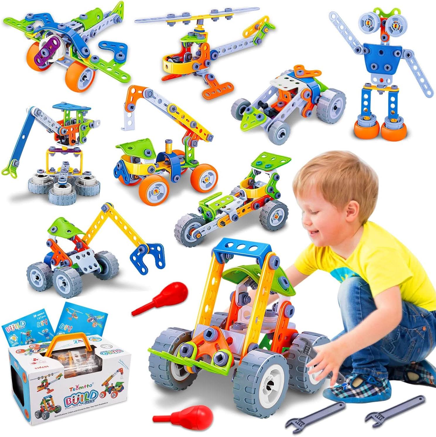 Creative Construction Set for Kids - Encourages imagination & problem-solving skills - Image 6
