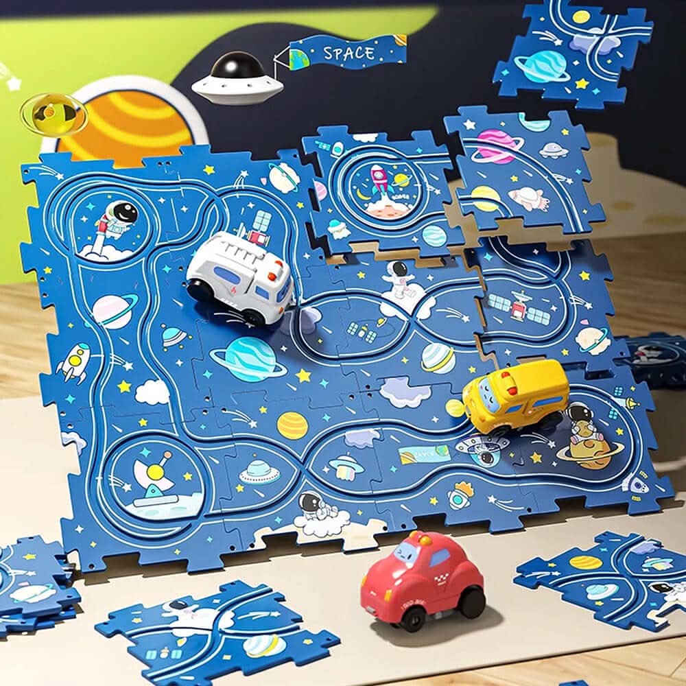 CreativeCraft Puzzle - Race track crafts and games for children - Image 4