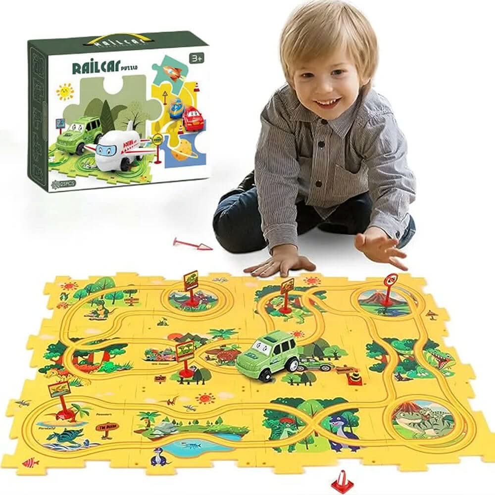 CreativeCraft Puzzle - Race track crafts and games for children - Image 7