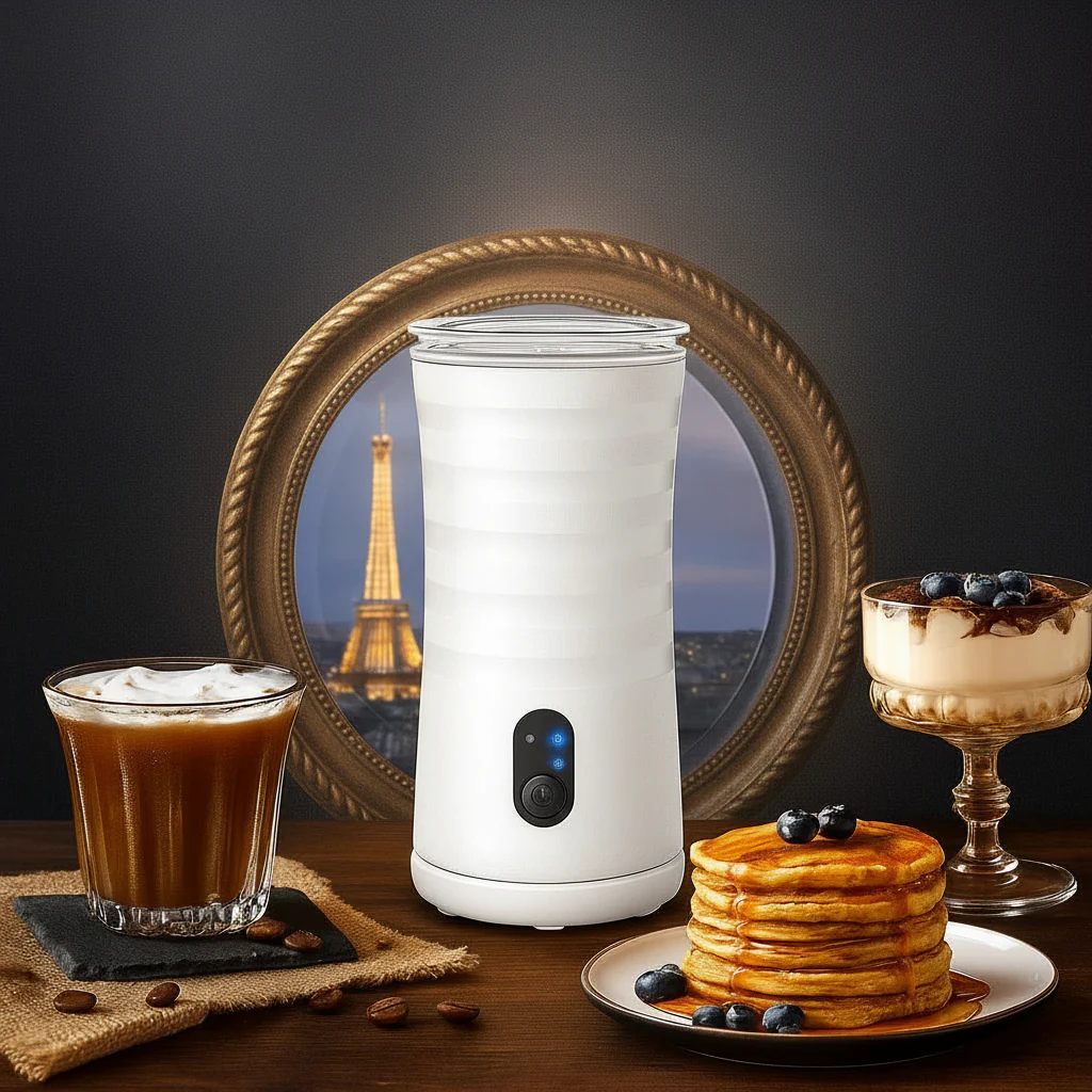 CREMOPRESSO – 4-in-1 Milk Frother & Steamer for Coffee in Barista Quality - Image 4