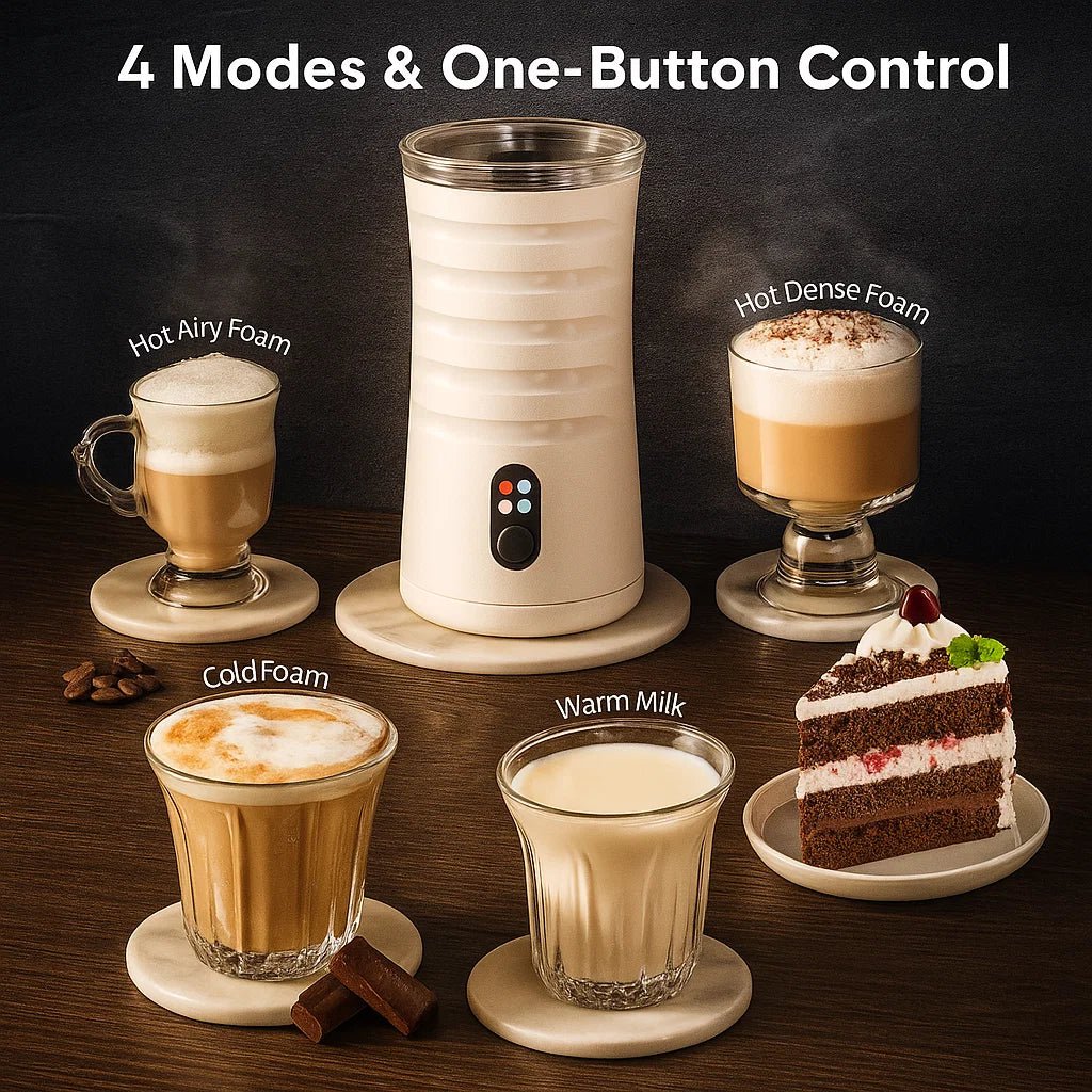 CREMOPRESSO – 4-in-1 Milk Frother & Steamer for Coffee in Barista Quality - Image 7