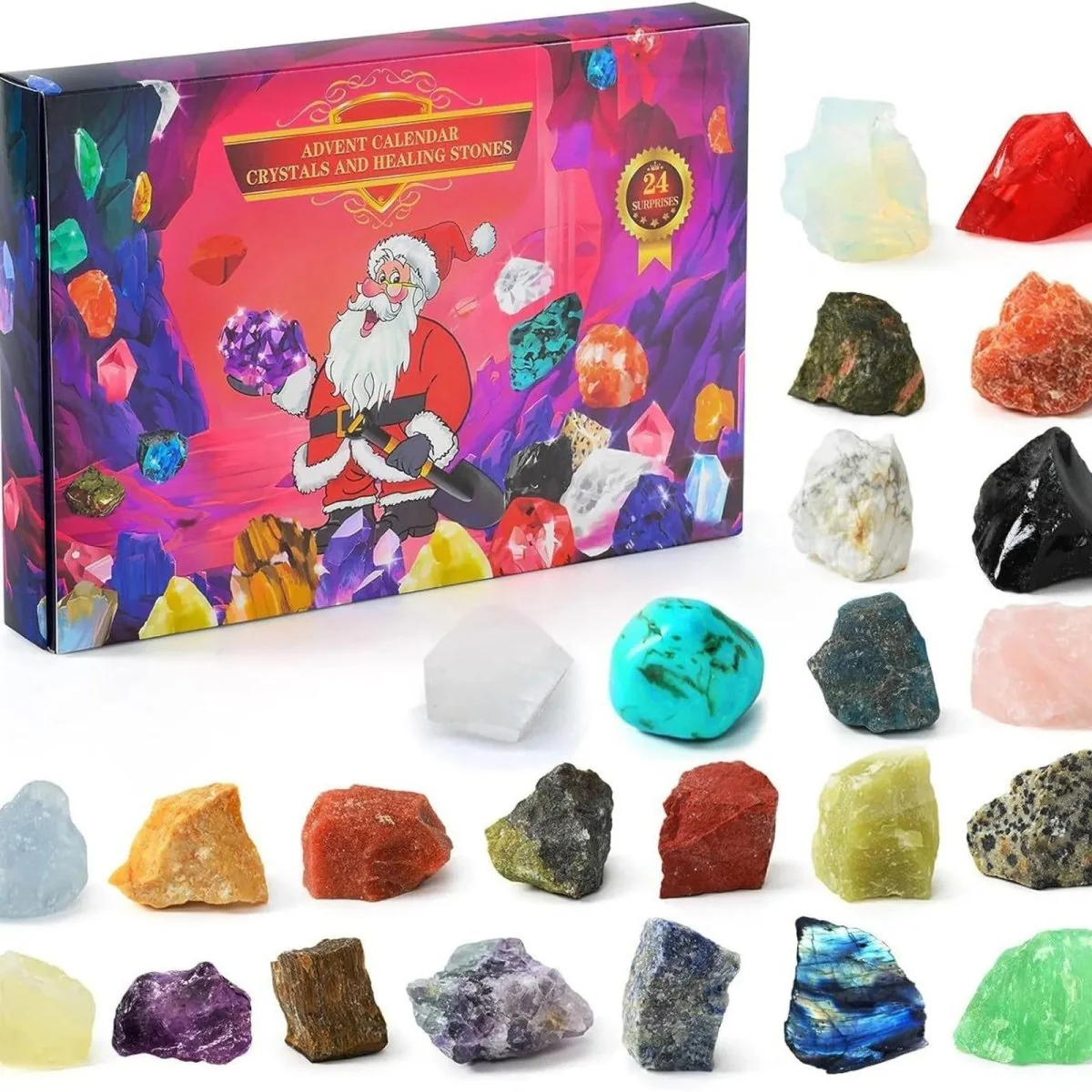 CRYSTALJOY – 2025 Advent calendar with natural stones & festive surprises - Image 14