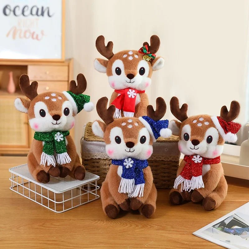 CUDDLESCARF – Charming Christmas plush doll with cartoon design - Image 10