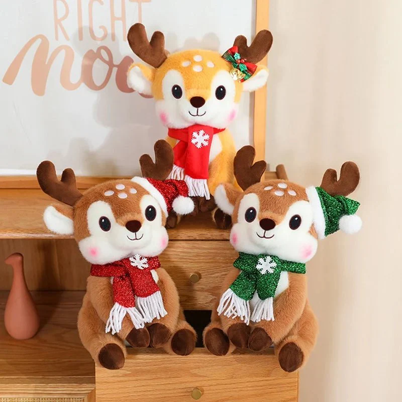 CUDDLESCARF – Charming Christmas plush doll with cartoon design - Image 13