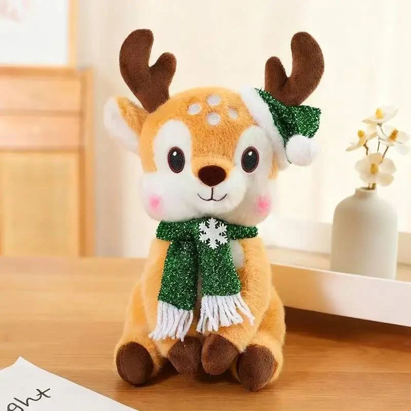 CUDDLESCARF – Charming Christmas plush doll with cartoon design - Image 2