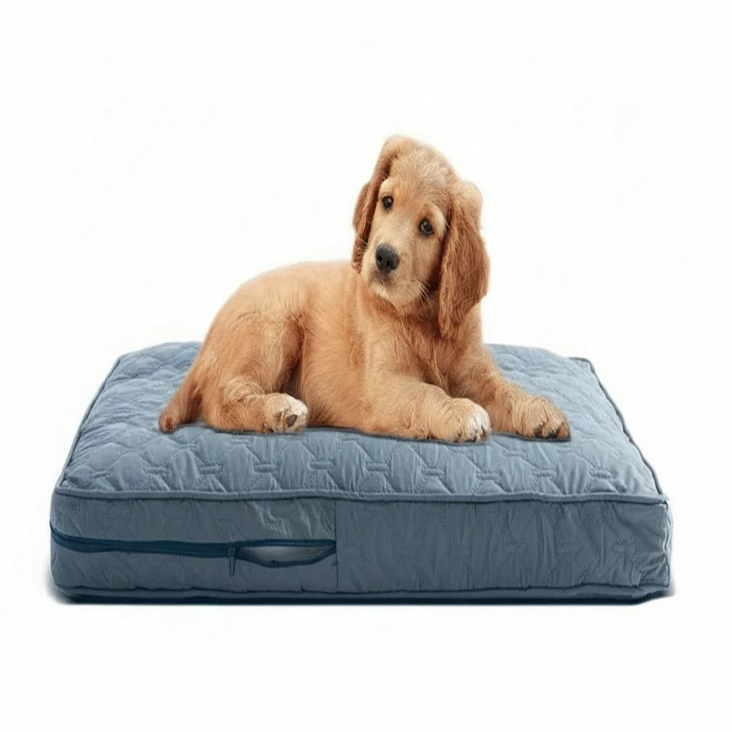 CUDDLETAIL COVER – cozy orthopedic dog bed cover for large dogs - Image 8