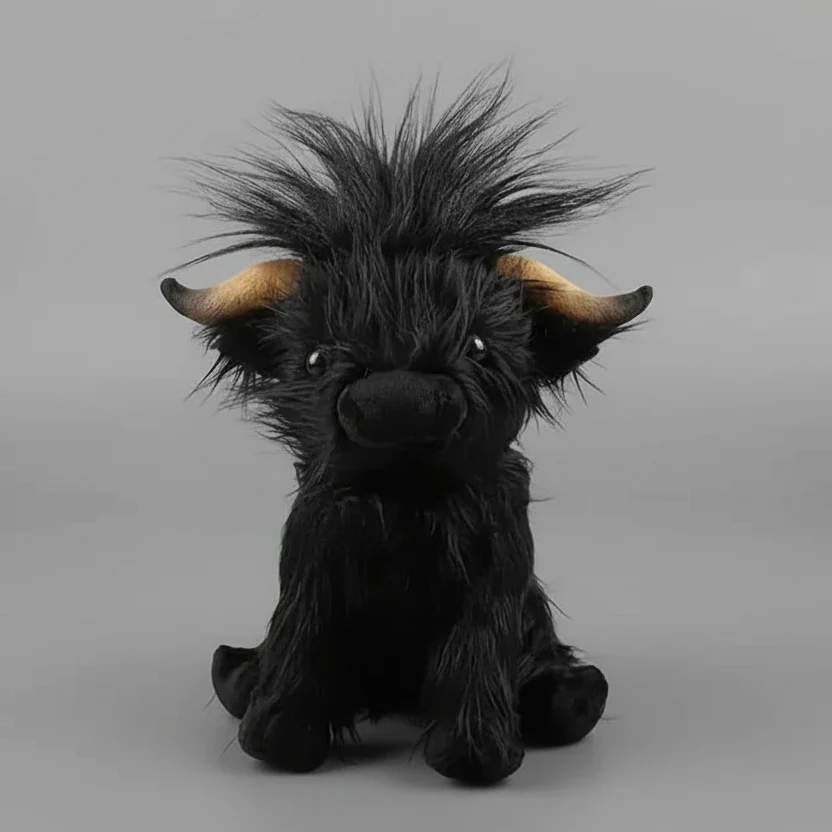Cuddly Highland Cow - Soft cuddly toy for cuddly friends - Image 11