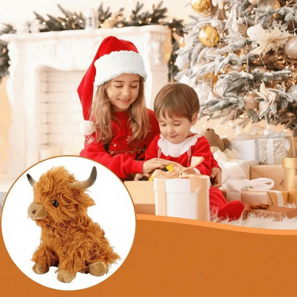 Cuddly Highland Cow - Soft cuddly toy for cuddly friends - Image 4