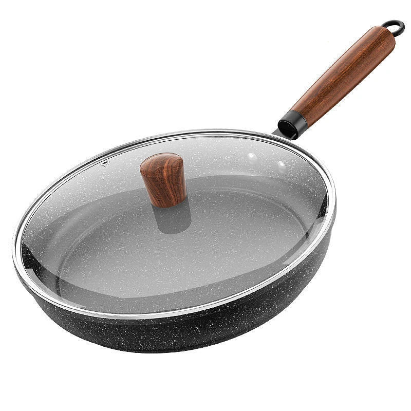CUISTONE – 30 cm Maifan Stone Non-Stick Pan with Lid for Gas & Induction Stoves - Image 8