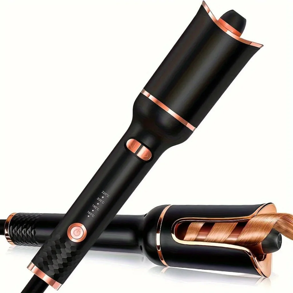 CURLGENIUS – Automatic Ceramic Curling Iron with Rotating Barrel - Image 3