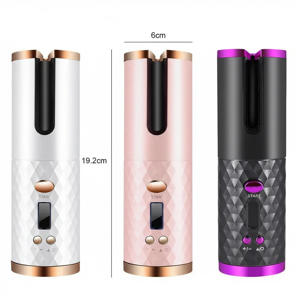 CURLNOVA – Cordless Curling Iron with Ceramic Technology - Image 7