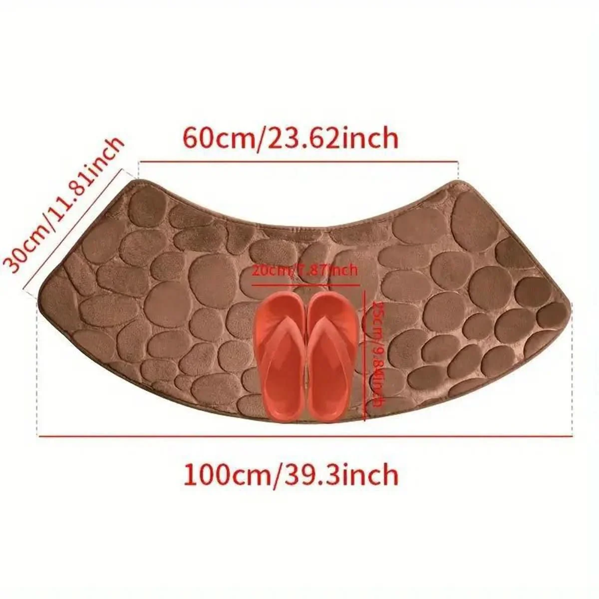 CURVESOFT BATH MAT – Bath Mat for Comfort & Safety in the Bathroom - Image 3