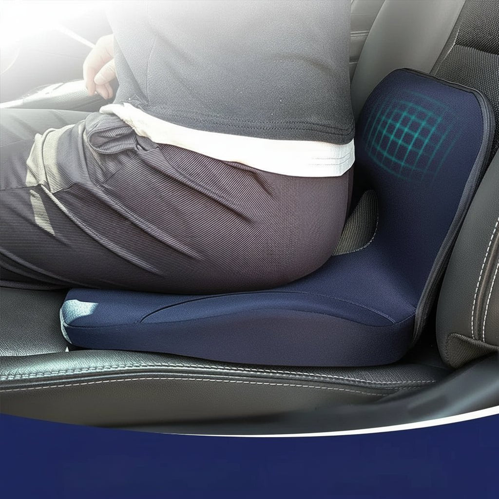 CURVICUSH – L-shaped memory foam pillow for waist stabilization & hip comfort - Image 2