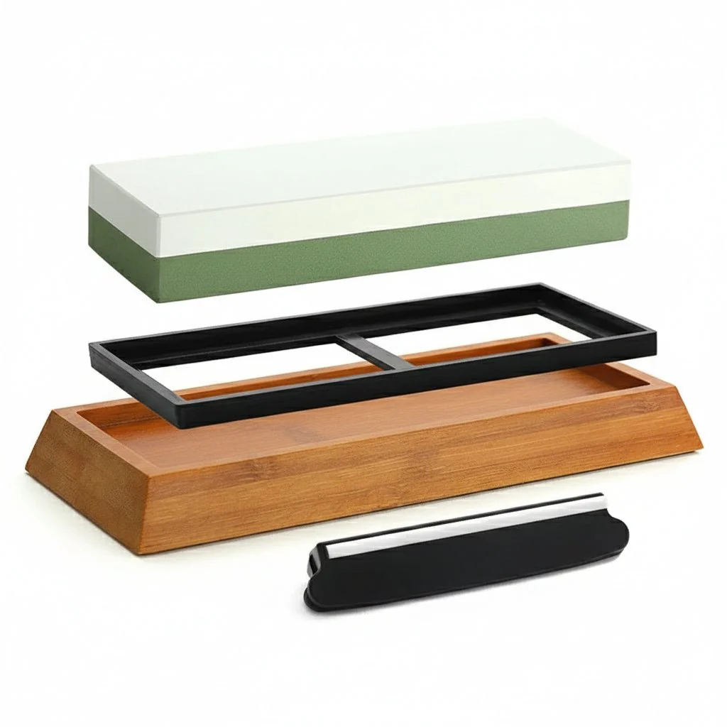 CUTMASTER – 360° Knife Sharpening System with Diamond Whetstone - Image 3