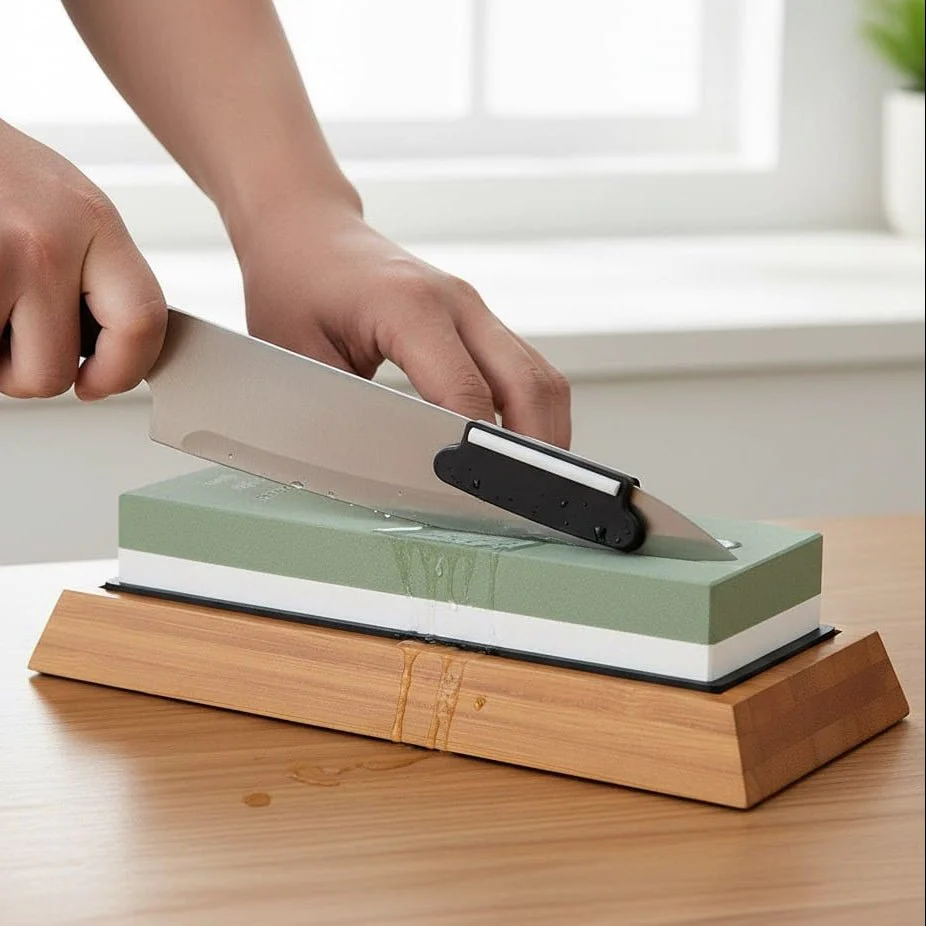 CUTMASTER – 360° Knife Sharpening System with Diamond Whetstone - Image 7