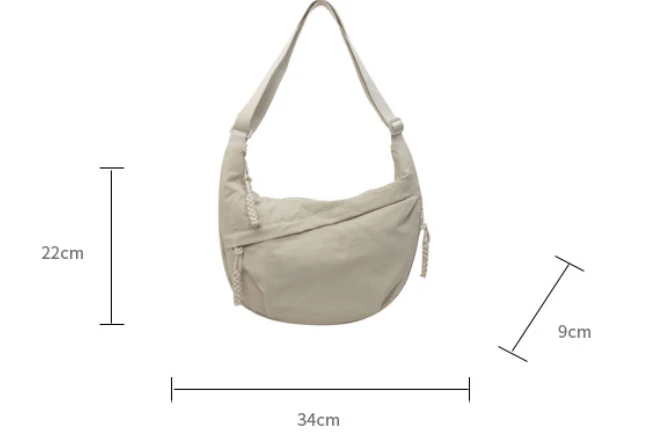 Daily Nylon Bag- Stylish shoulder bag for everyday & leisure use - Image 12