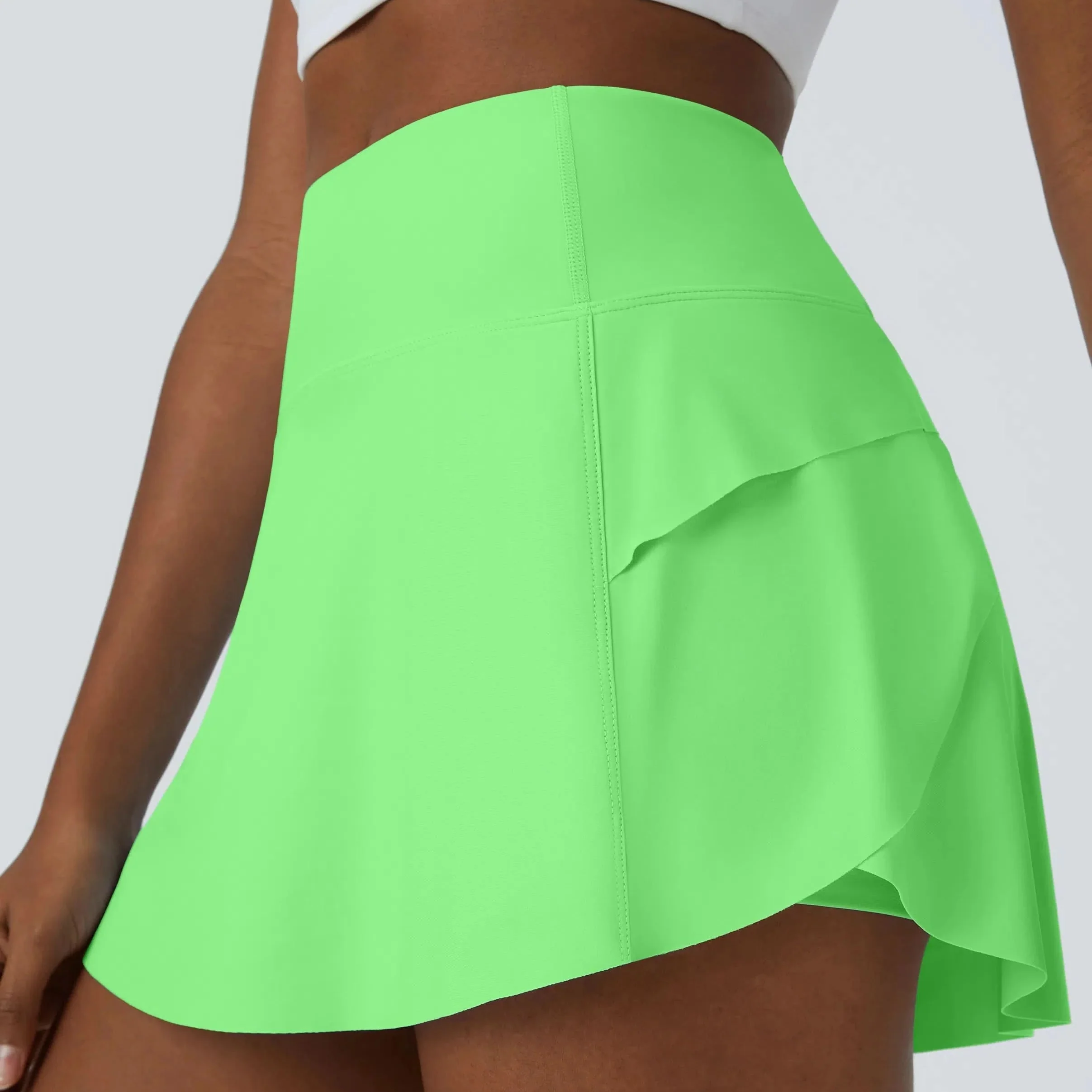 DANCEFLOW - 2-in-1 dance skirt with integrated shorts & hidden back pocket - Image 5
