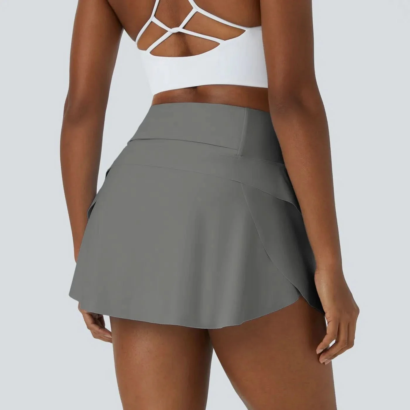 DANCEFLOW - 2-in-1 dance skirt with integrated shorts & hidden back pocket - Image 7