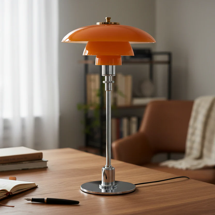 Danish Design Table Lamp - Scandinavian table lamp with dimmable LED light - Image 10