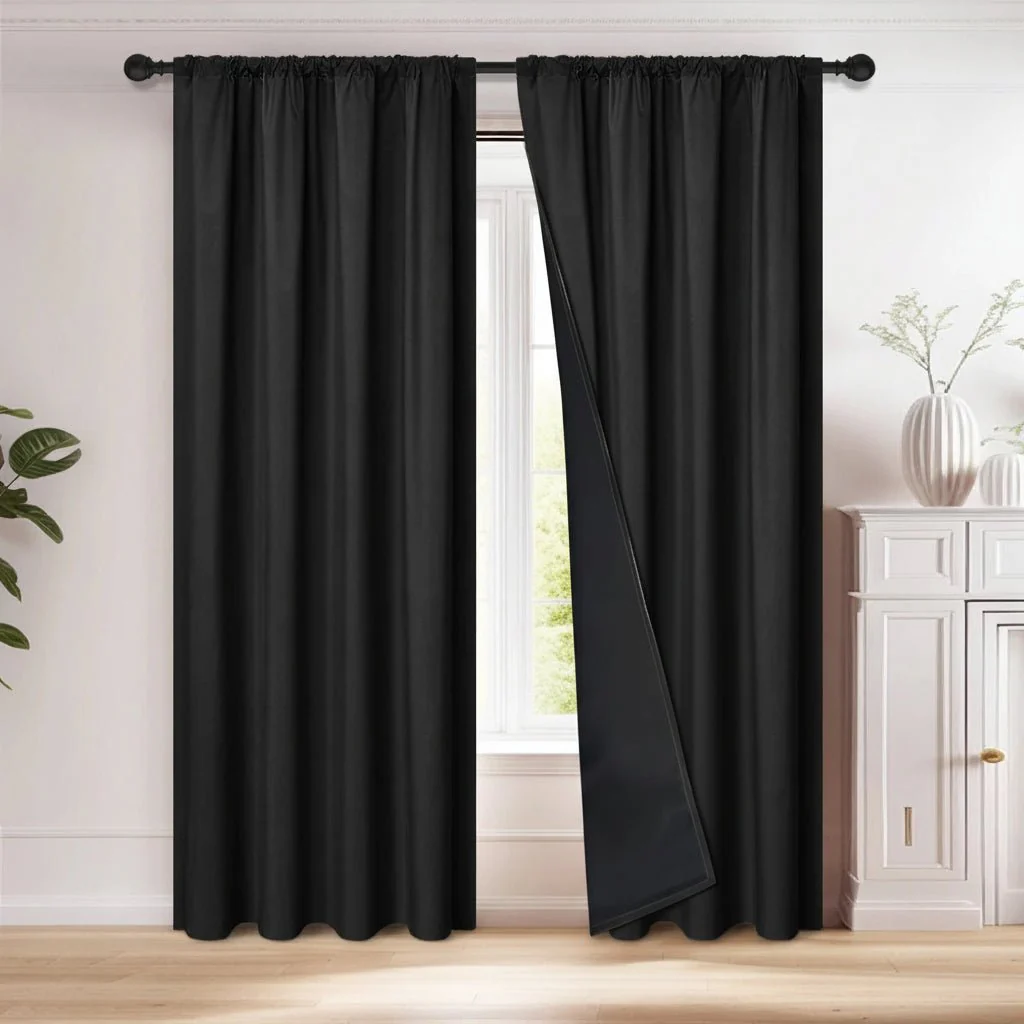 DARKLUX – Elegant Blackout Curtain, Light-Blocking Drapes for Home - Image 3