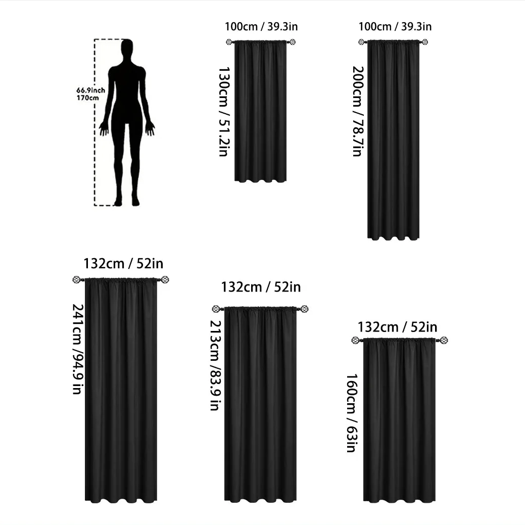 DARKLUX – Elegant Blackout Curtain, Light-Blocking Drapes for Home - Image 5