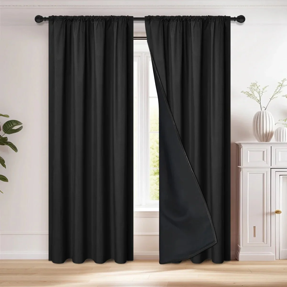 DARKLUX – Elegant Blackout Curtain, Light-Blocking Drapes for Home - Image 7