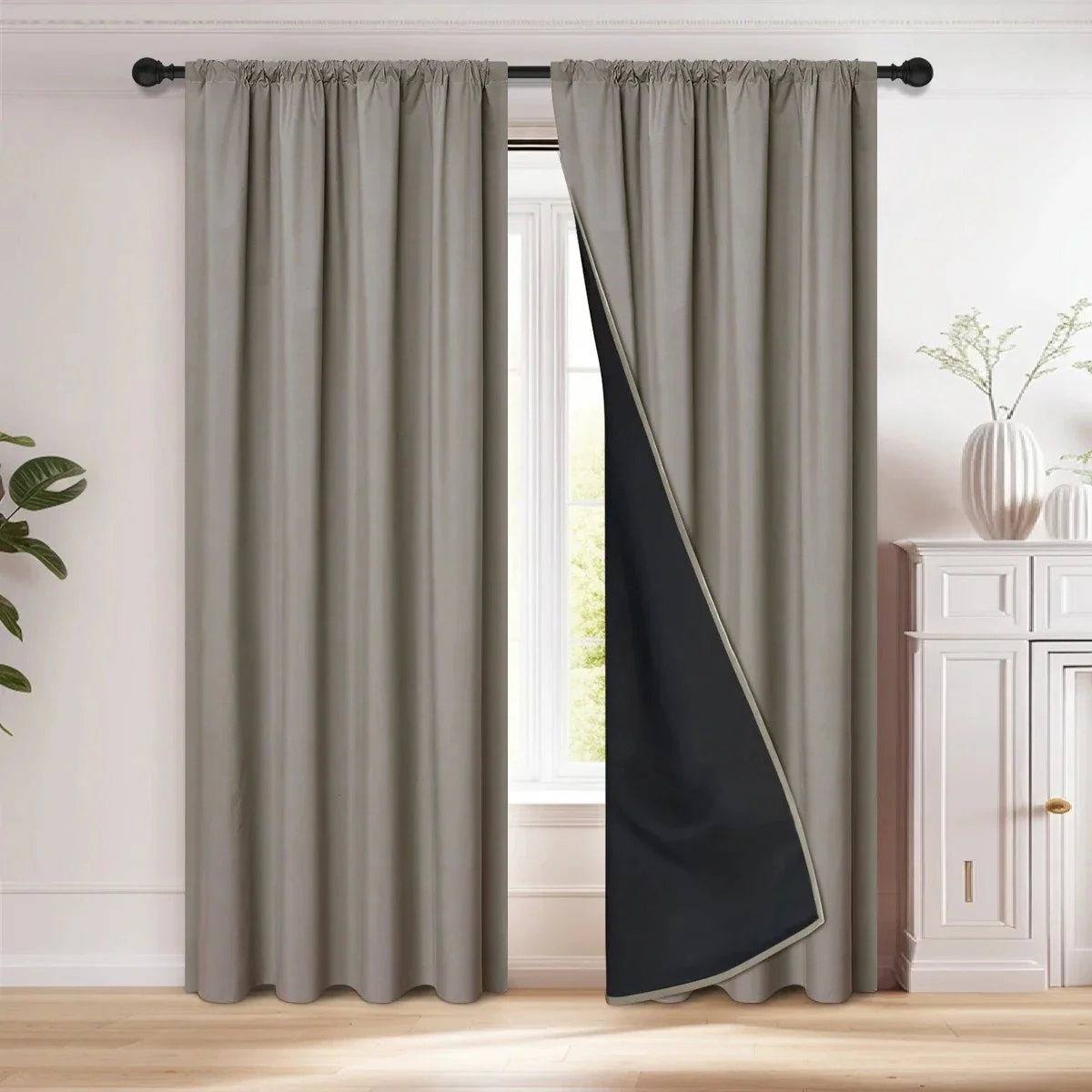 DARKLUX – Elegant Blackout Curtain, Light-Blocking Drapes for Home - Image 8