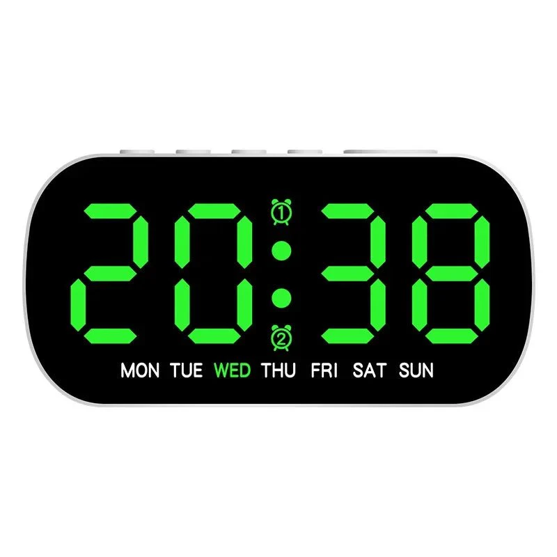 DAYFLOW – Digital LED Alarm Clock with Dual Alarm & Temperature Display - Image 9