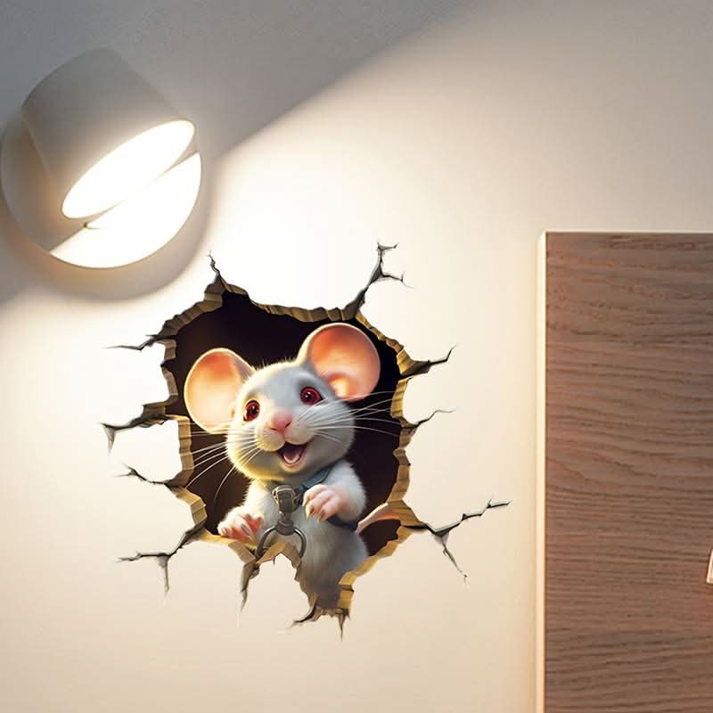 DecoraMice 3D Cartoon Wall Stickers | Adorable Mouse Wall Stickers for Children's Rooms and Living Space Decoration - Image 11