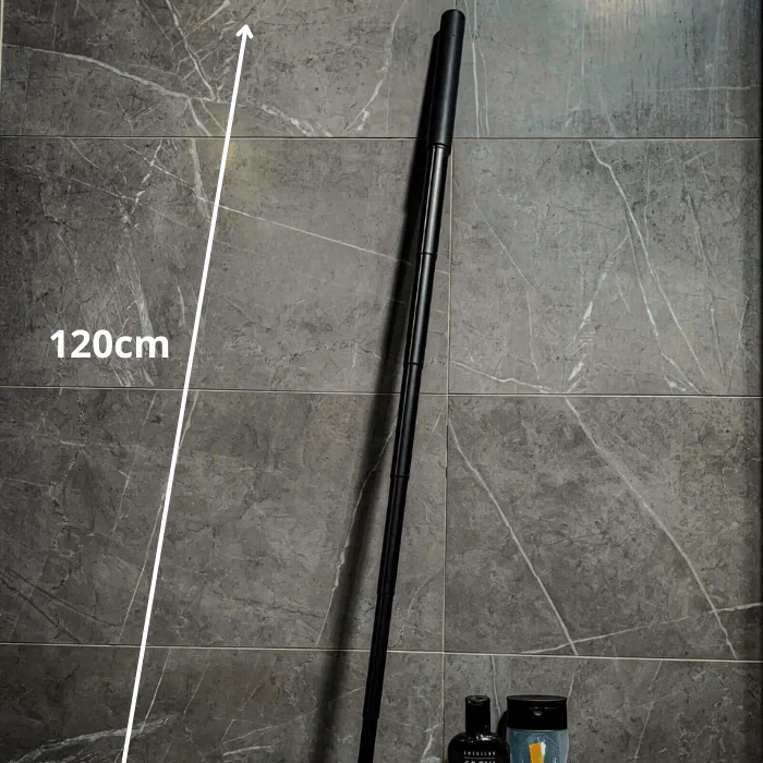 DELUXE – Telescopic shower cleaner for streak-free glass & tile surfaces - Image 4