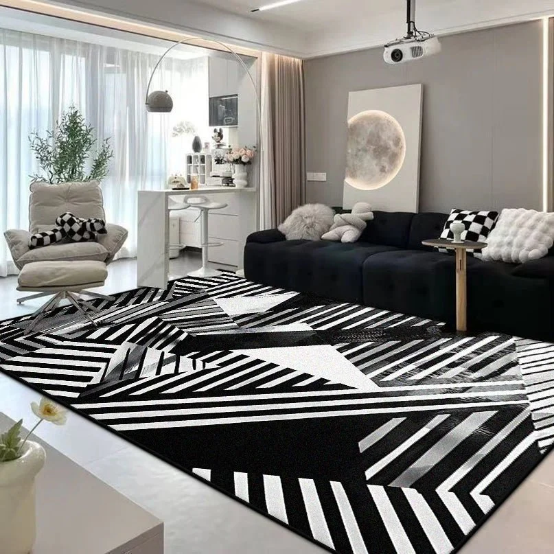 DESIGNA FLANNEL – Modern abstract flannel rug for stylish living comfort - Image 4