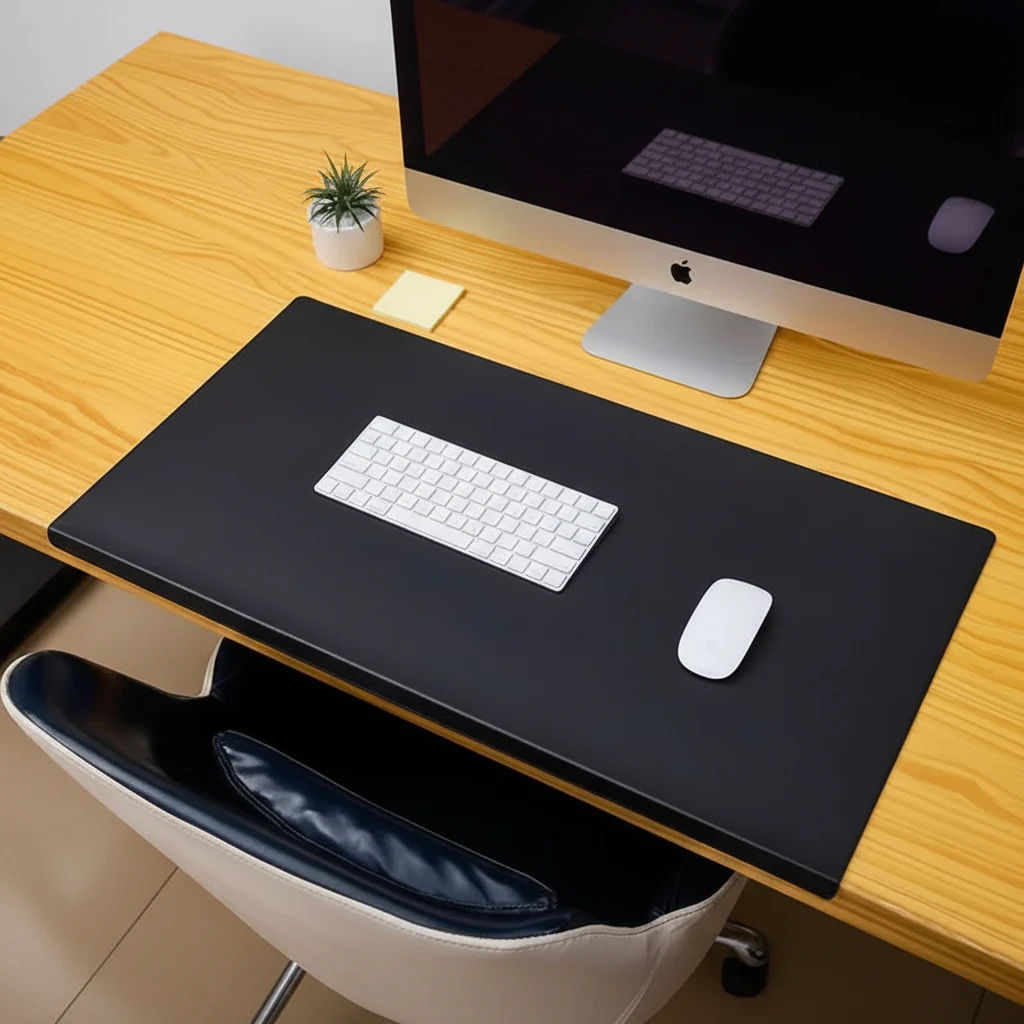 DeskComfort – Ergonomic PU Leather Desk Mat with Wrist Support - Image 7