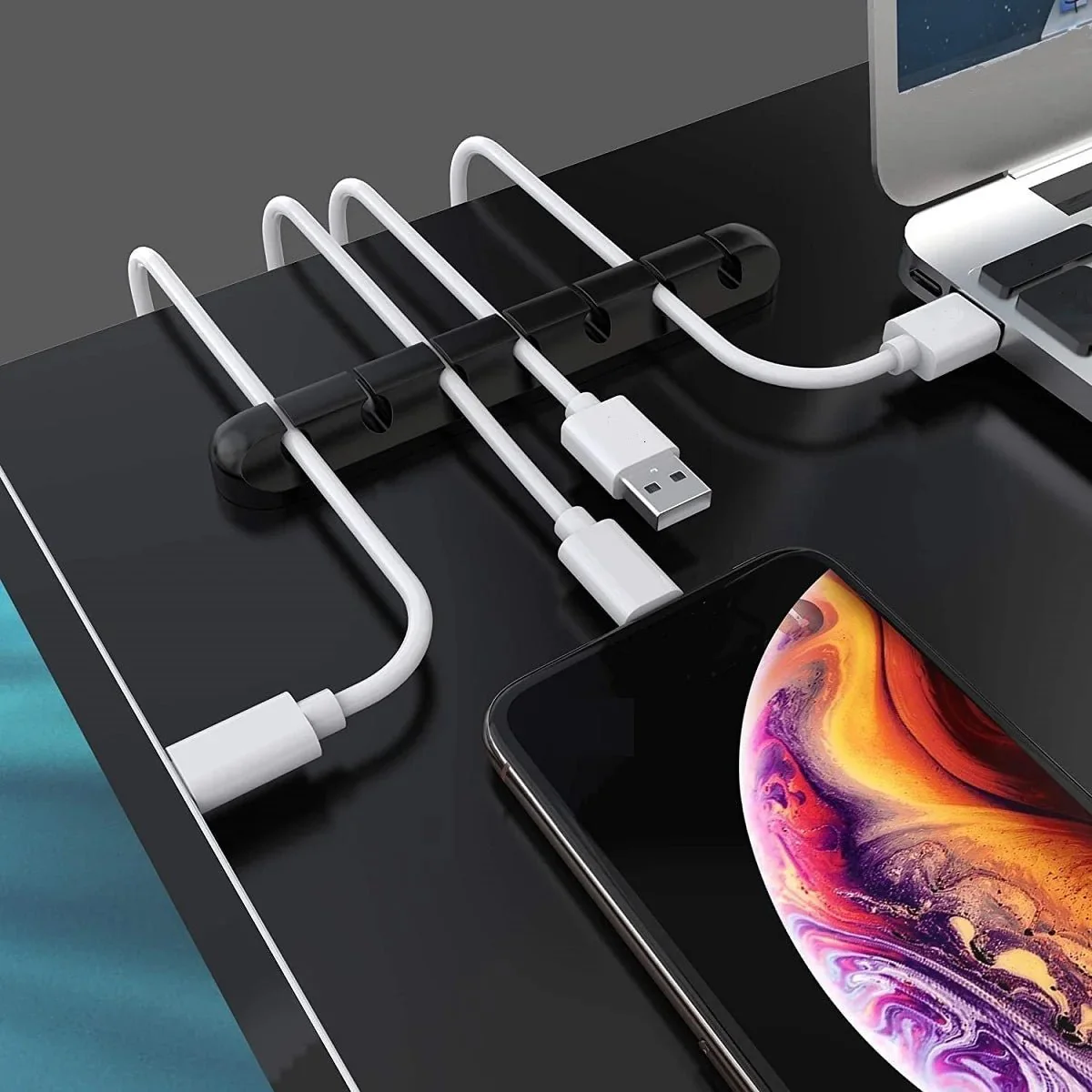 DESKCORD – Silicone Cable Organizer for the Workplace, Reliable Cable Management Without Chaos - Image 3