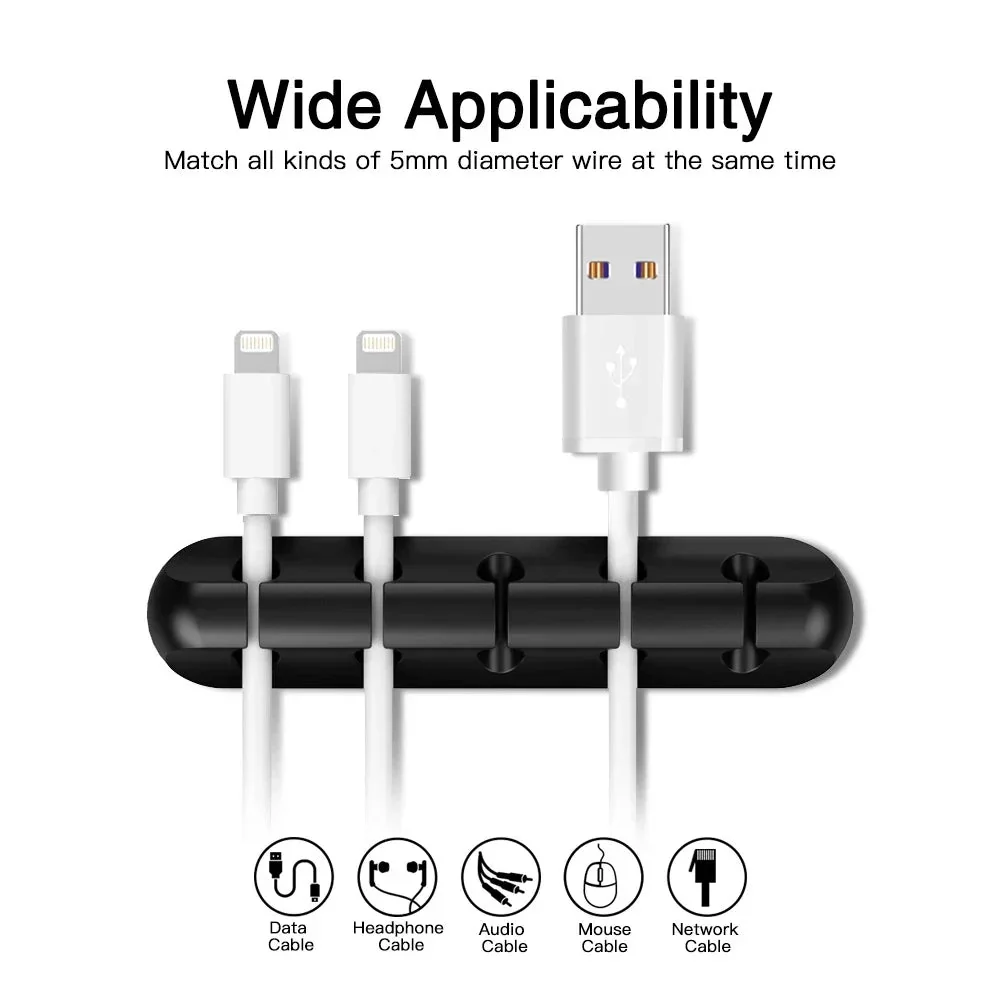 DESKCORD – Silicone Cable Organizer for the Workplace, Reliable Cable Management Without Chaos - Image 6
