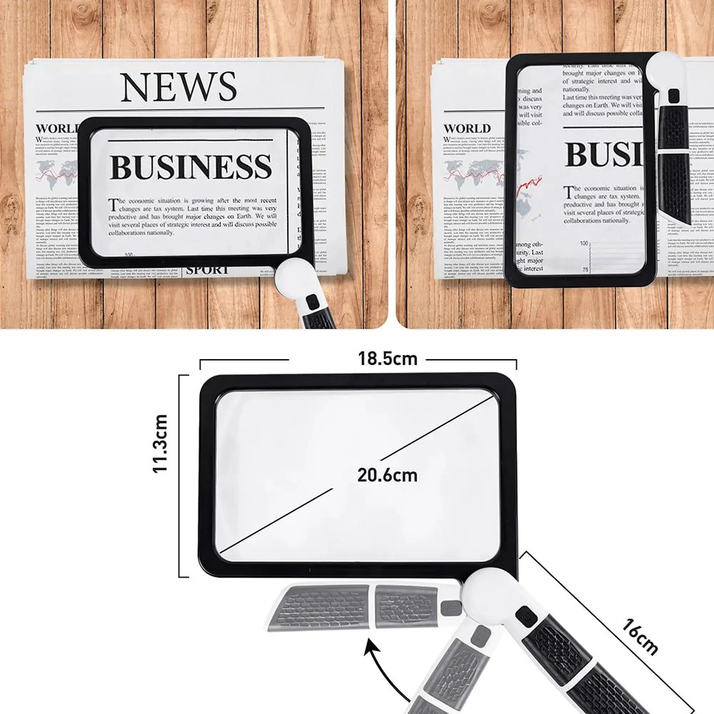 DETAILUX – 5x LED Hand Magnifier for Detailed Viewing - Image 5