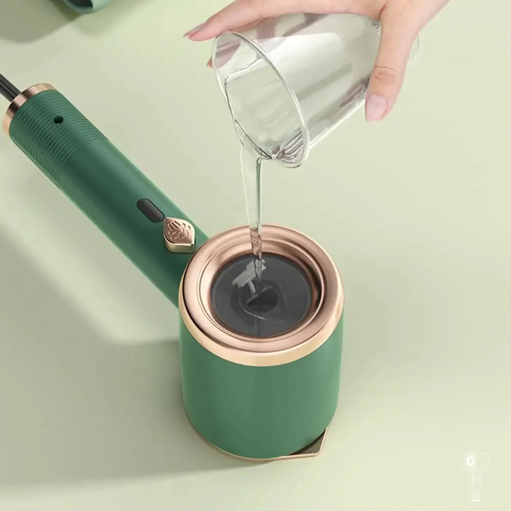 DEWRINKIQ – Portable Handheld Fabric Steamer with Titanium Plate & 50ml Water Tank - Image 5