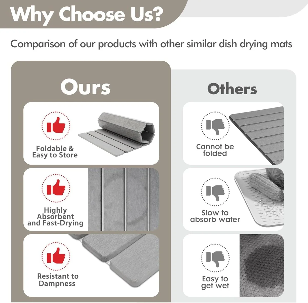 DIATODRY – Quick-drying diatomite stone mat for hygienic, clean surfaces - Image 8
