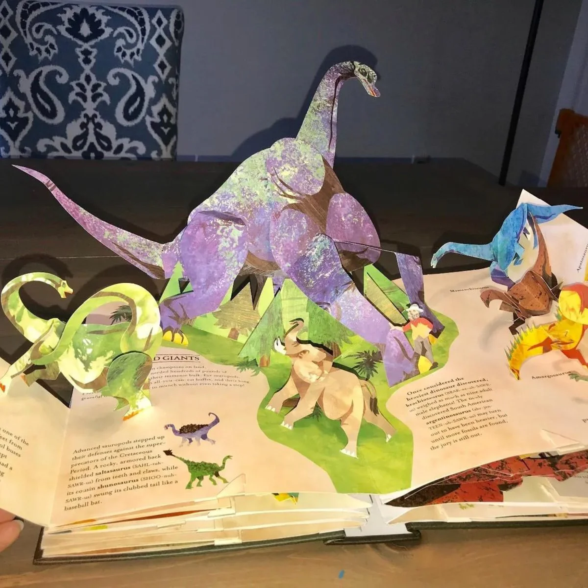 DINOCRAFT – 3D Dinosaur Pop-Up Book with Precise Scientific Insights - Image 2