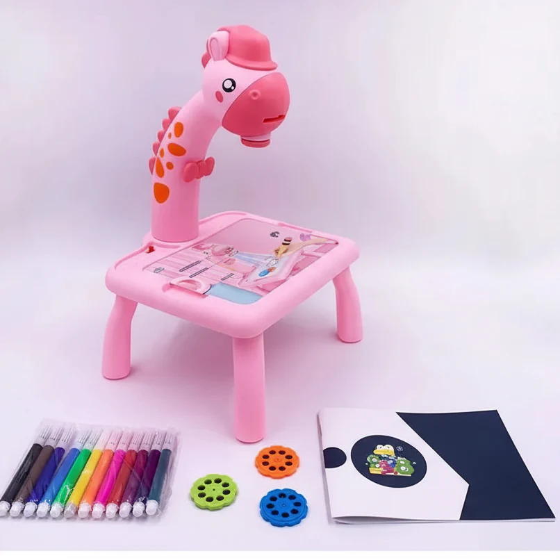 DinoDraw Deluxe - Creative drawing board with watercolour pens for children - Image 3