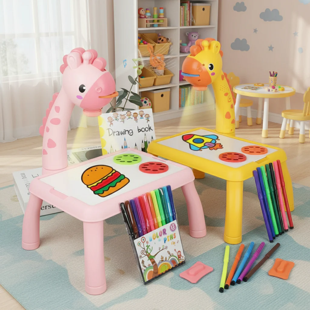 DinoDraw Deluxe - Creative drawing board with watercolour pens for children - Image 7