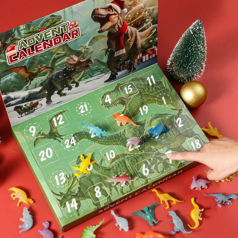 DINOQUEST 2025 – Christmas Countdown Calendar with 24 Dino Toys - Image 8