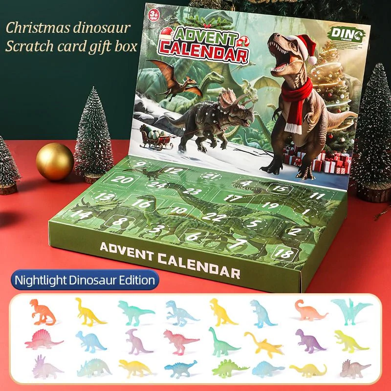 DINOQUEST 2025 – Christmas Countdown Calendar with 24 Dino Toys - Image 9