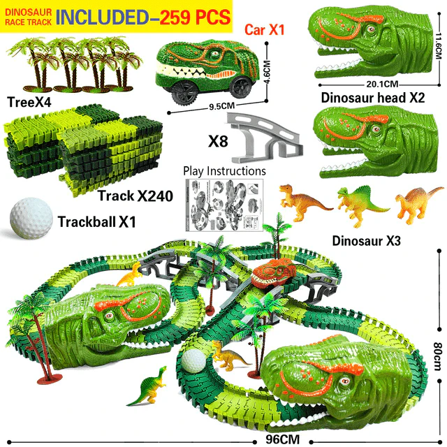 DinoTrack Express - Interactive dino train game for imaginative children aged 3 and over - Image 15