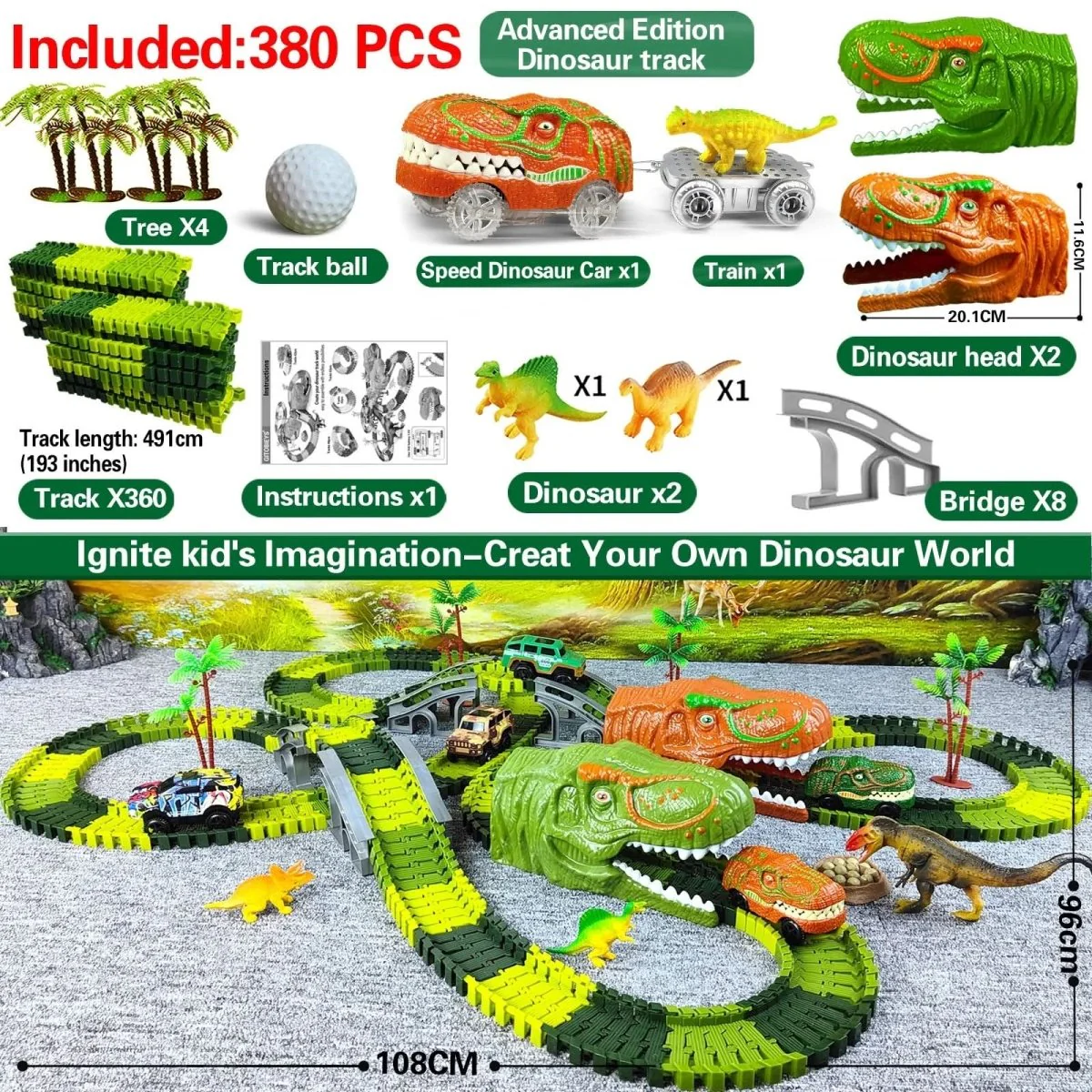 DinoTrack Express - Interactive dino train game for imaginative children aged 3 and over - Image 16