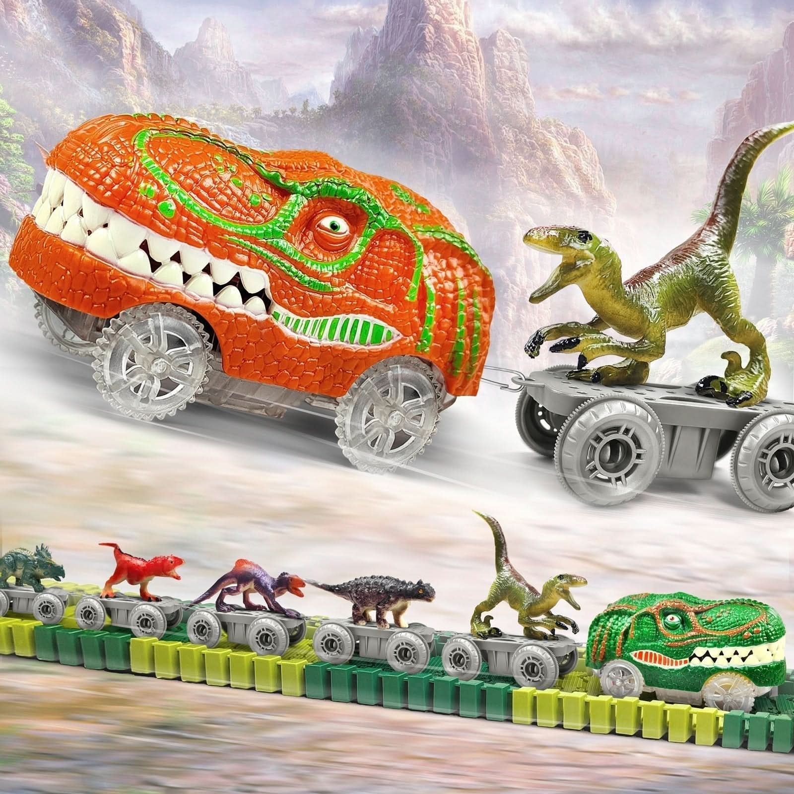 DinoTrack Express - Interactive dino train game for imaginative children aged 3 and over - Image 4