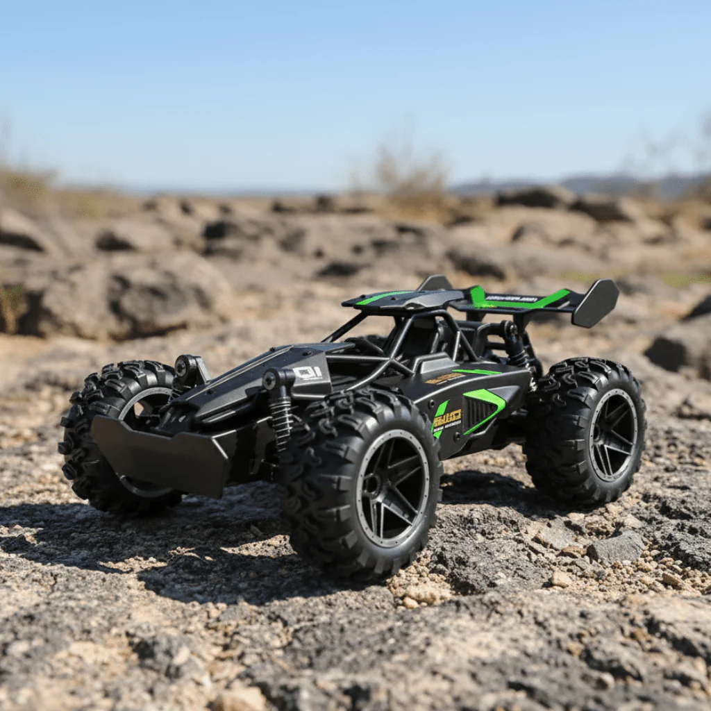 DIRTCLUTCH – Electric 1:18 RC Truck with strong suspension and tires